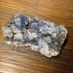 Blueberry Fluorite Specimen